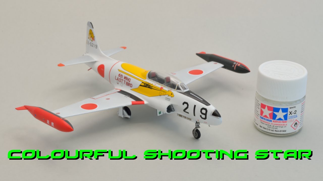 Hasegawa 1/72 T-33A Shooting Star Build-log and Reveal