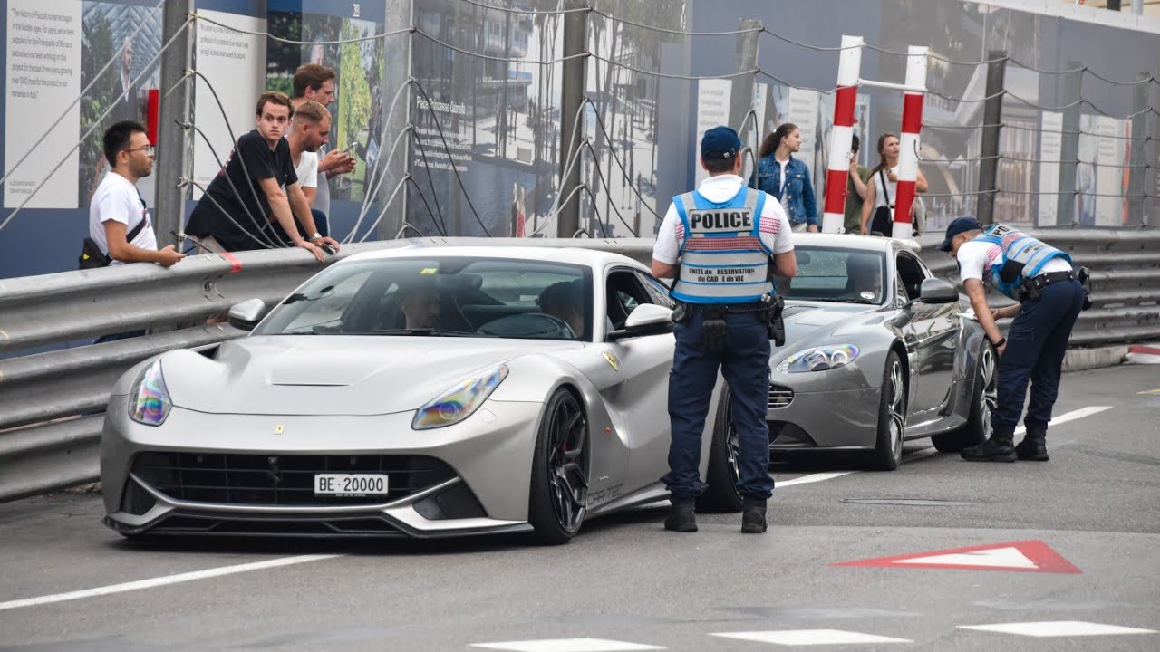 POLICE vs SUPERCARS in Monaco! - Top Marques 2023