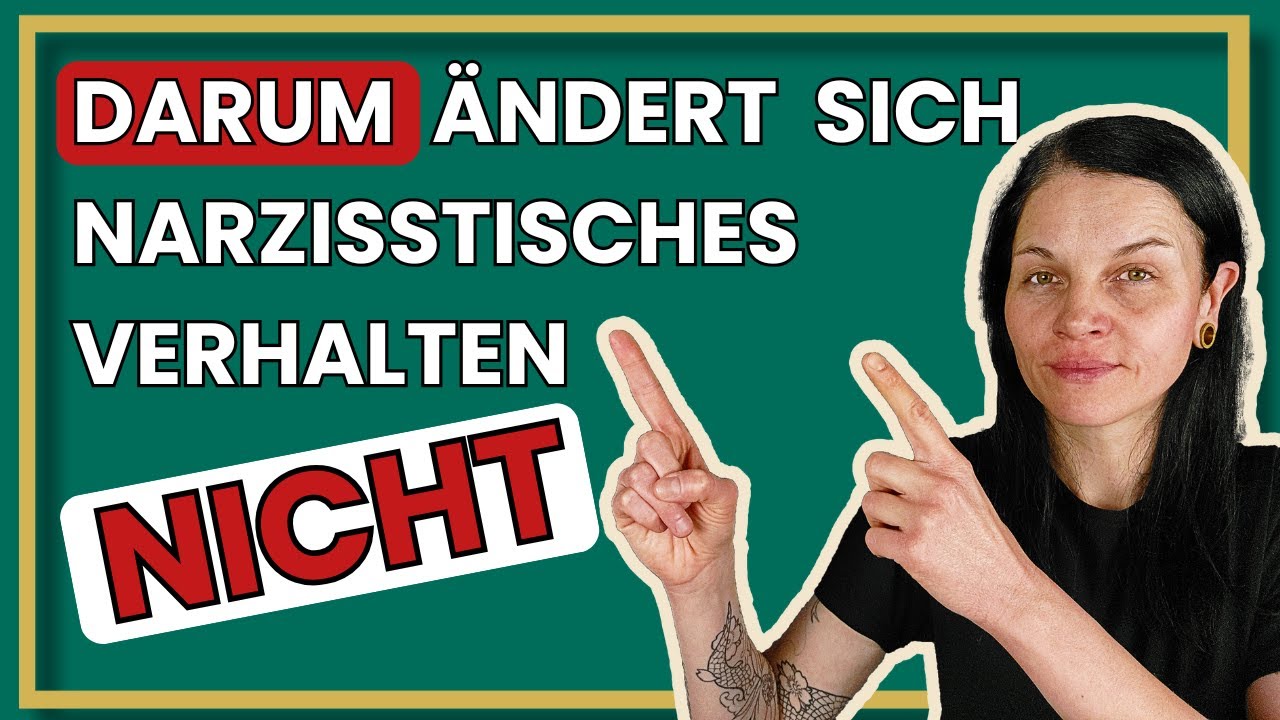Darum ändert sich narzisstisches Verhalten nicht