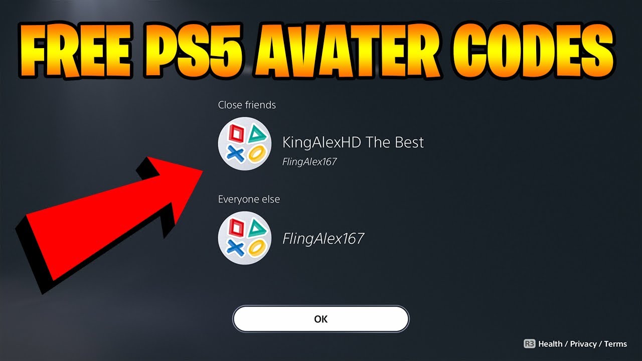 How to get the FREE PlayStation Wrap-Up Avatar CODES FOREVER on PS5! (PlayStation 5)