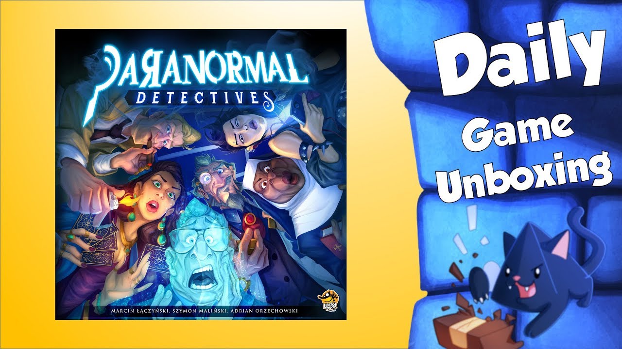 Paranormal Detectives - Daily Game Unboxing