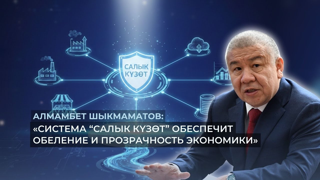 Алмамбет Шыкмаматов: «Система “Салык Күзөт” обеспечит обеление и прозрачность экономики»