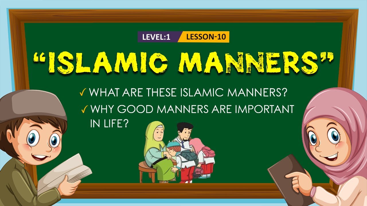 Islamic Manners || Basic Islamic Course For Kids || #92Campus