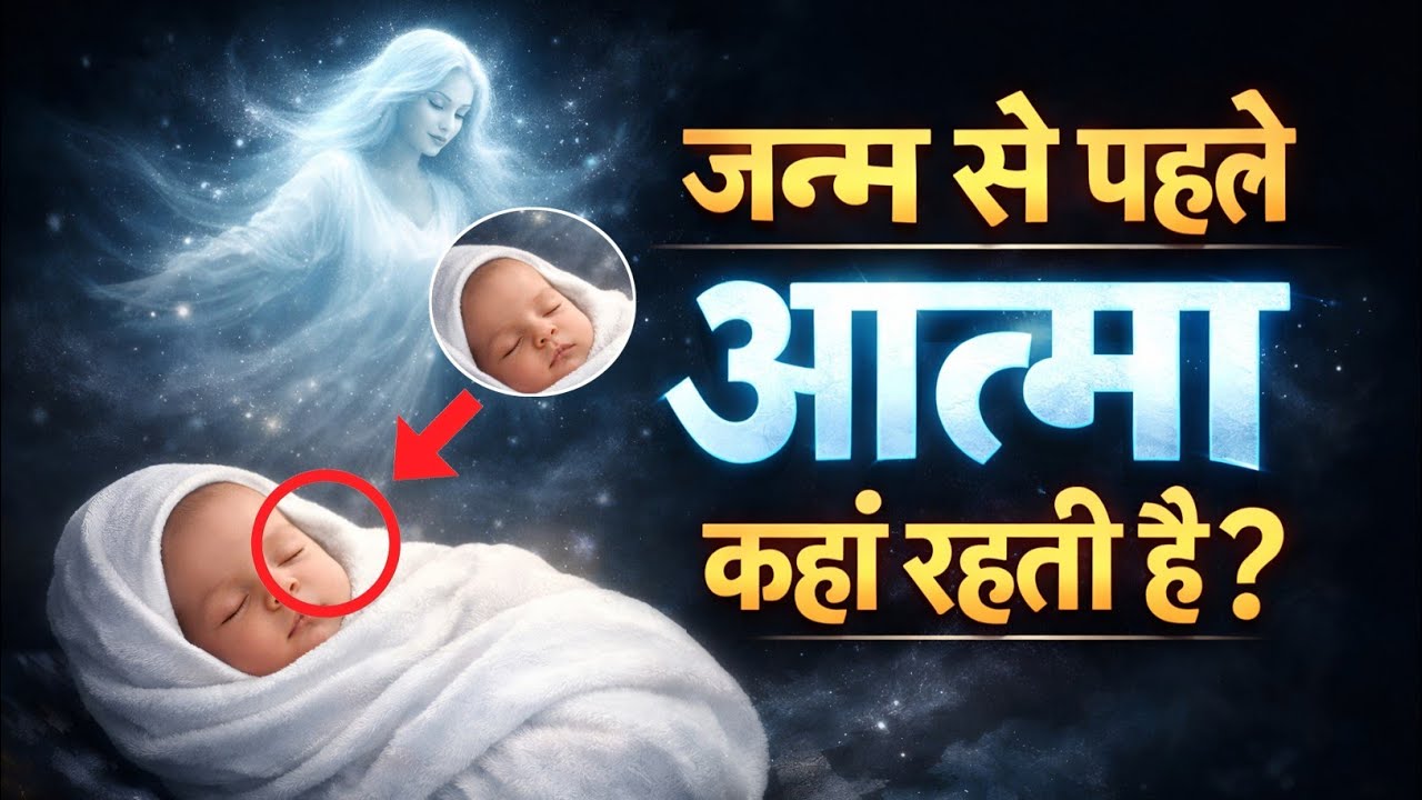 जन्म से पहले आत्मा कहाँ रहती है? 🤔क्या आत्मा इस दुनिया में आने से पहले भी कहीं अस्तित्व में होती है?