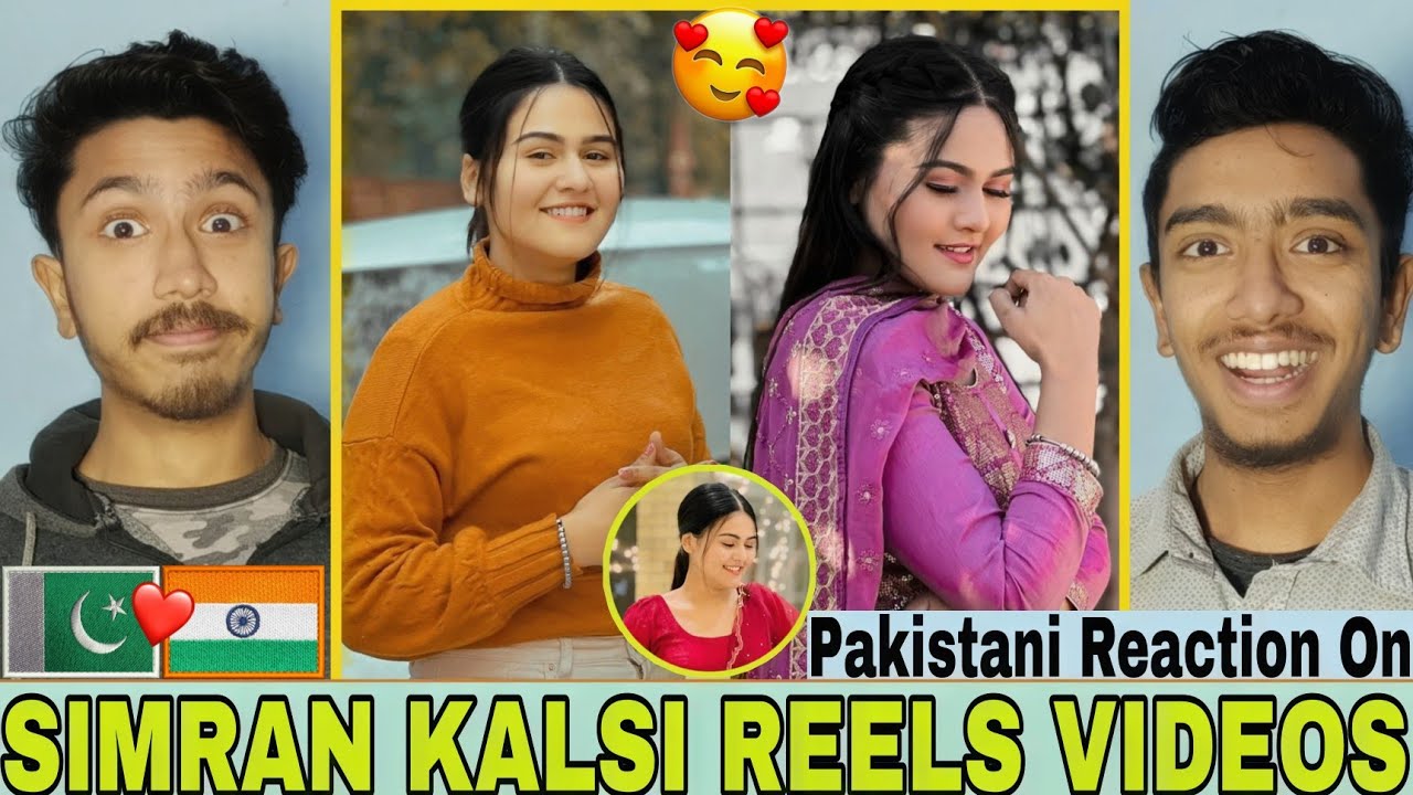 Pakistan Reaction On | Simran Kalsi | Latest Instagram Reels | Reaction Box