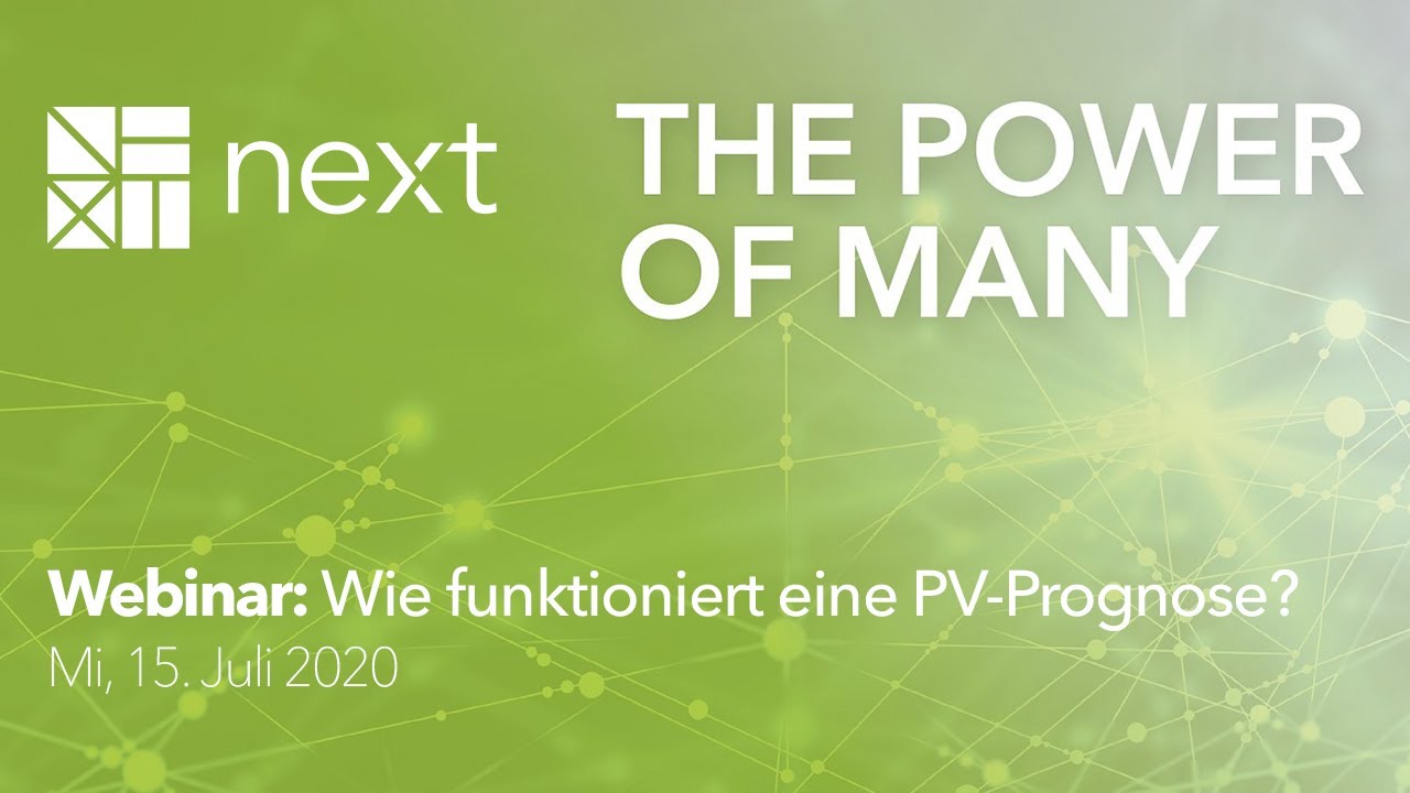 Wie funktioniert unsere PV Prognose