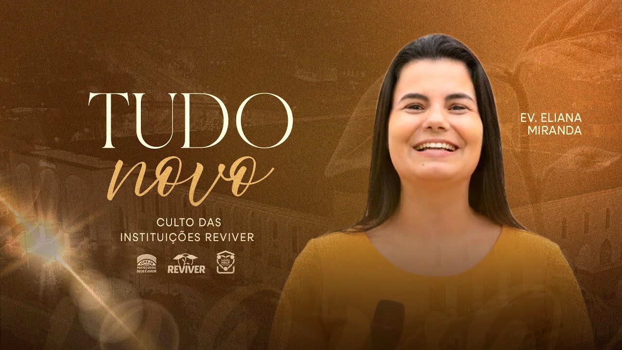 Eliana Miranda | Fundação Reviver | Tema: Tudo novo | IPDA AO VIVO | 29/01/2026