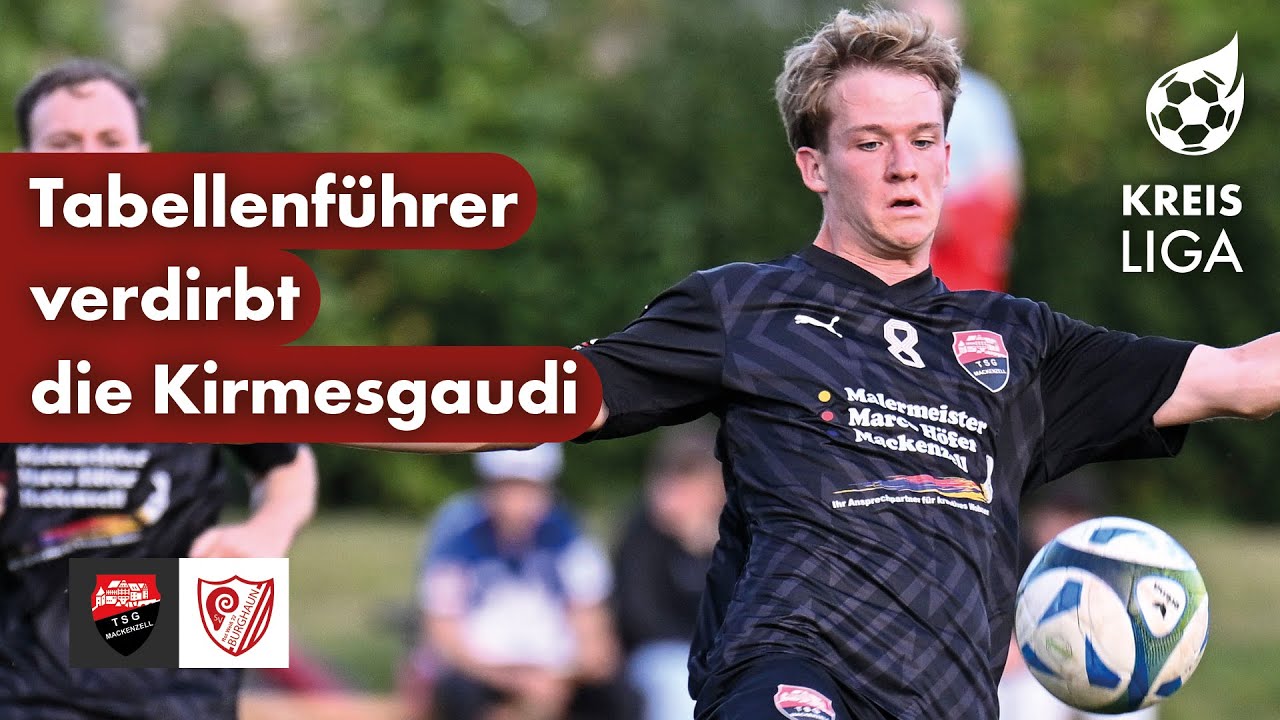 Kirmes-Flutlichtspiel gegen Tabellenführer | TSG Mackenzell – RW Burghaun | Fußball-Highlights