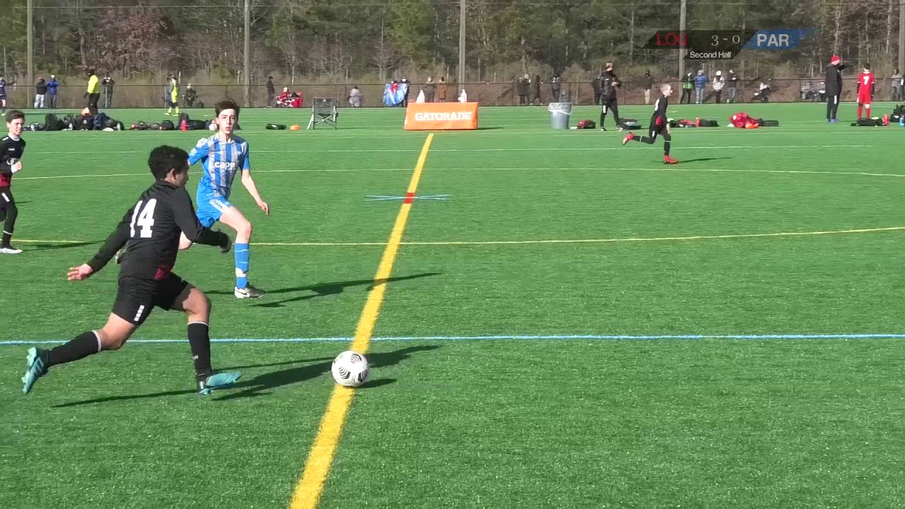 Highlights from Loudoun U13 ECNL Boys - Jefferson Cup Game 3 vs  PA Rush, Spring 2021