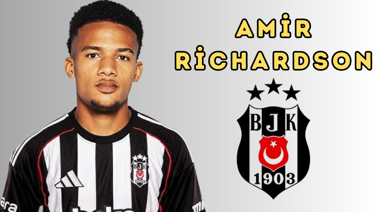 Amir Richardson 🇲🇦⚫⚪  Beşiktaş Transfer Target  CM Skills, Goals & Highlights