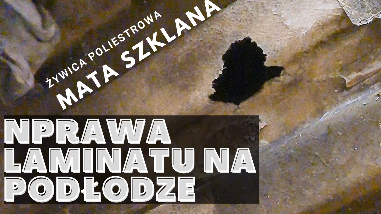 #03 Naprawa laminatu na podłodze i wzmocnienie podłogi Niewiadów n126e