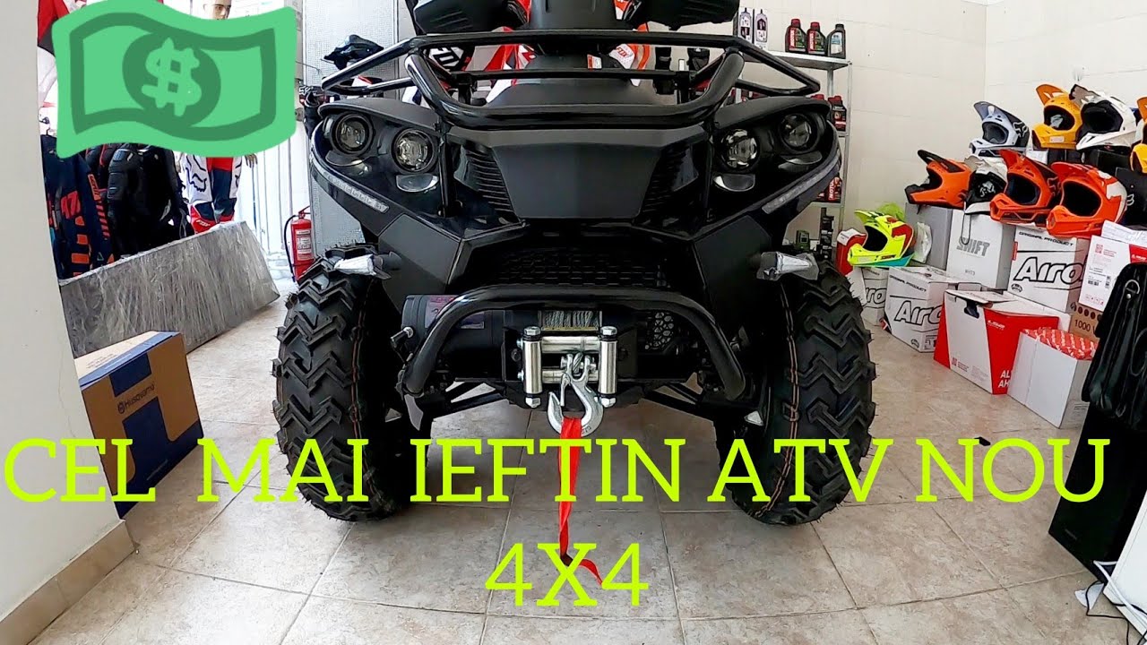REVIEW(RO) ATV LINHAI DRAGONFLY 300cc