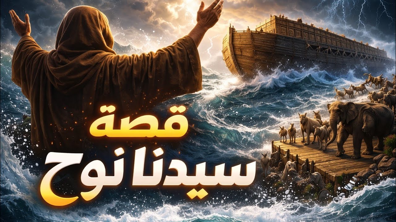 الطُّوفَانُ الَّذِي أَغْرَقَ العَالَمَ | قصة نوح عليه السلام كاملة ومؤثرة