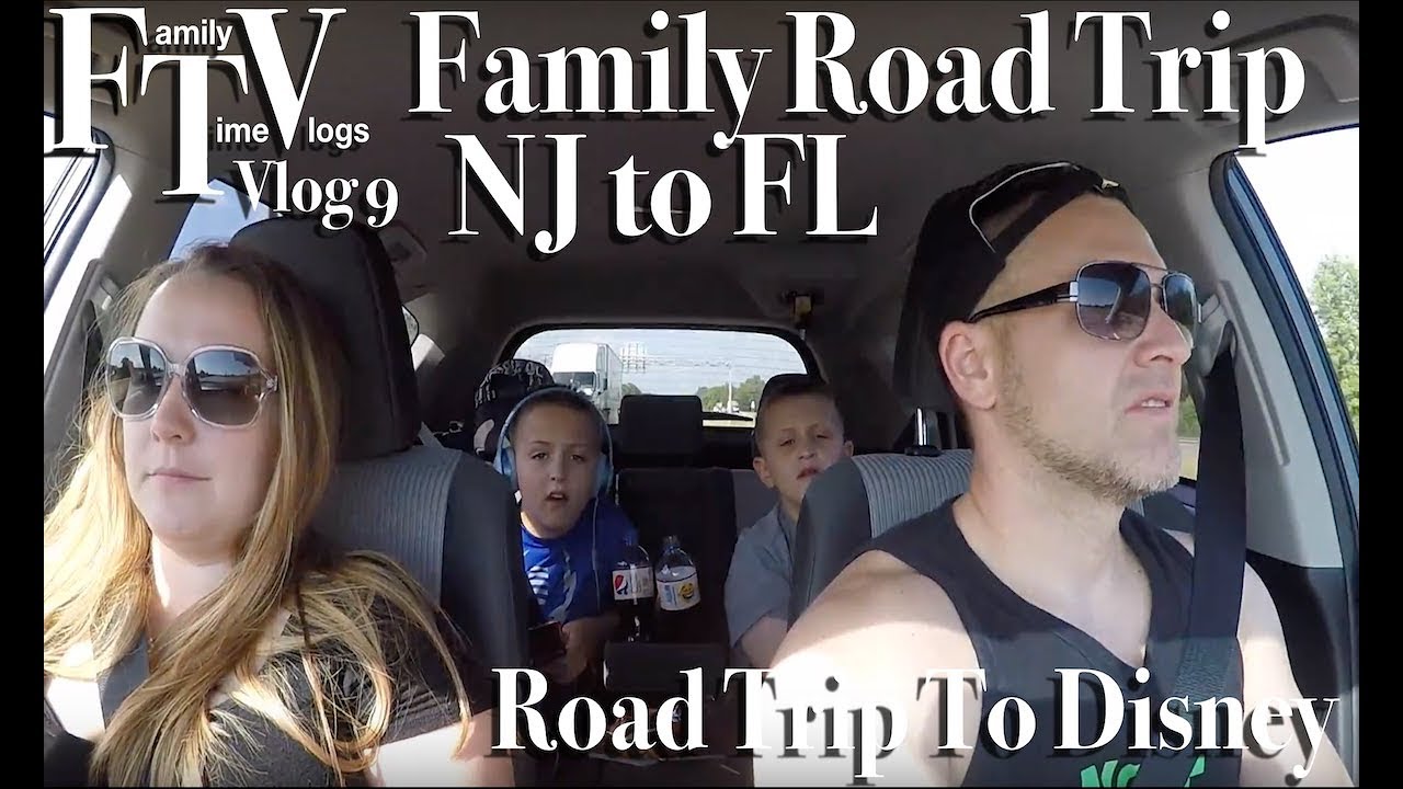NJ to FL Road Trip Family Drive From New Jersey To Florida FTV Vlog 9