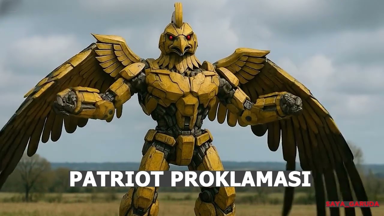 ♫ Garuda Pancasila Robot Trasnformers Version