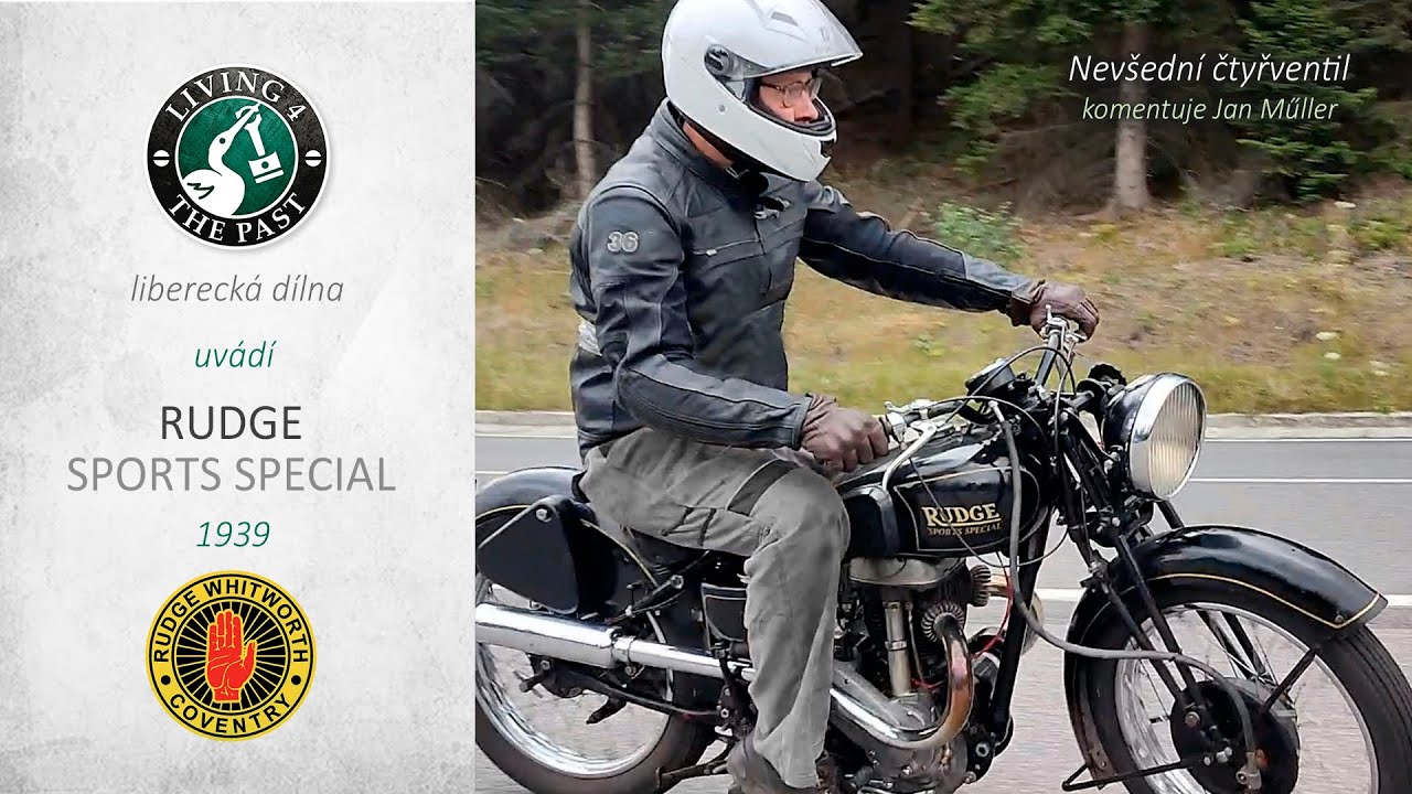 Rudge Sports Special 1939: servis a jízda s nevšedním čtyřventilem