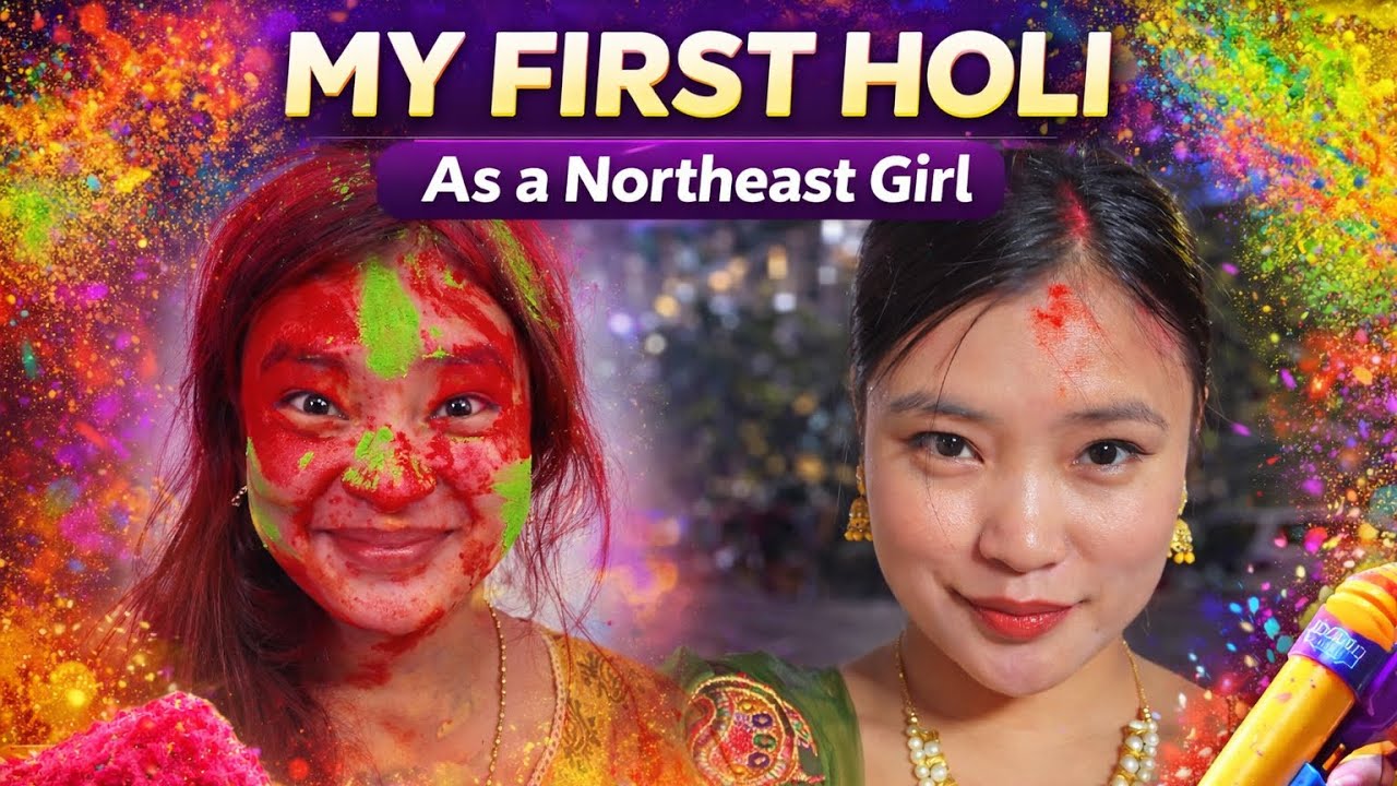 Celebrating Holi for the First Time | A Northeast Girl’s Experience in Delhi 