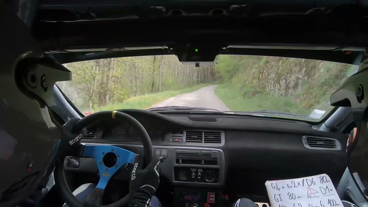 ES6 Rallye Du Bassin Annonéen 2024 - Civic EG6 N2 - Col De Juvenet Onboard - SP98
