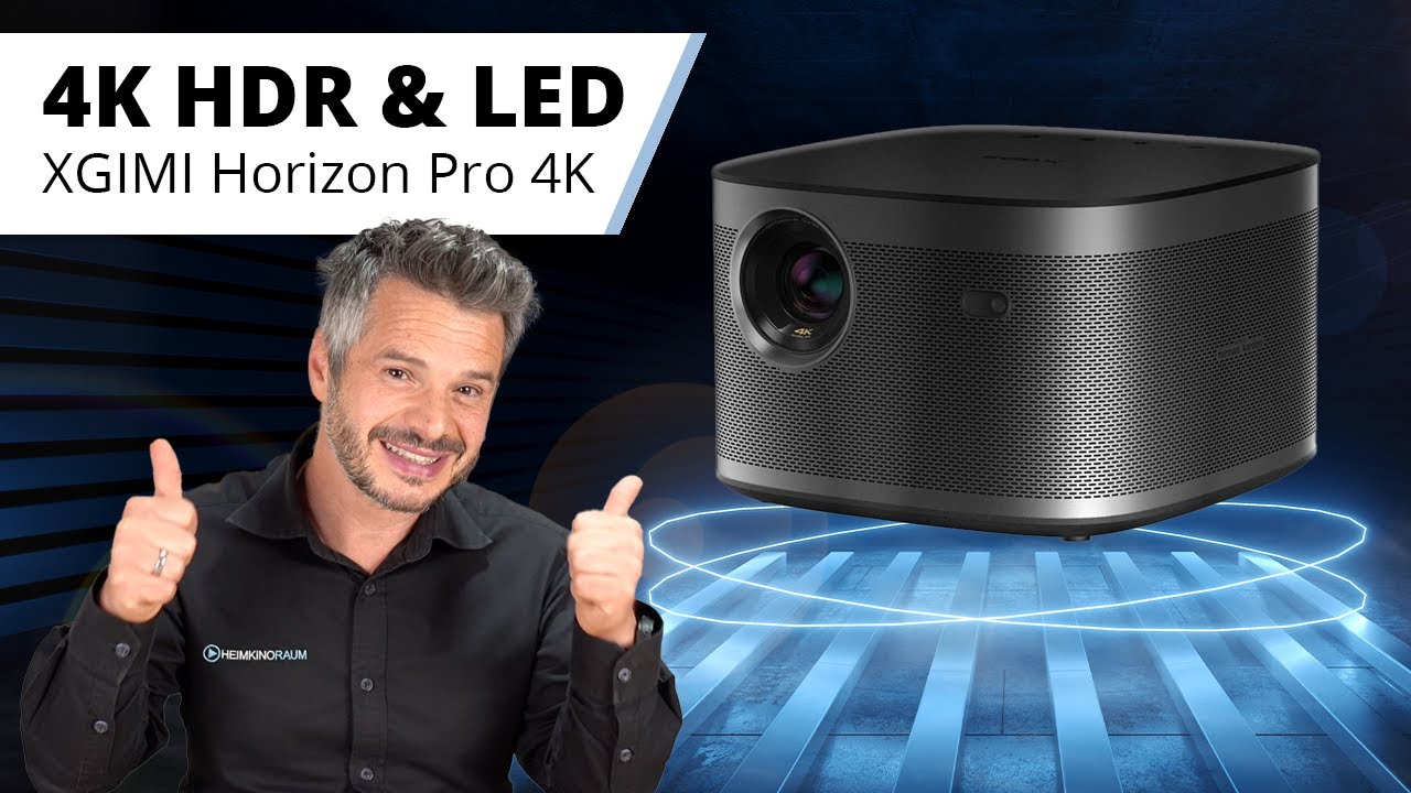 XGIMI Horizon Pro 4K Test  - Der beste Mini Beamer mit LED, Smart TV und Sound - passt überall!