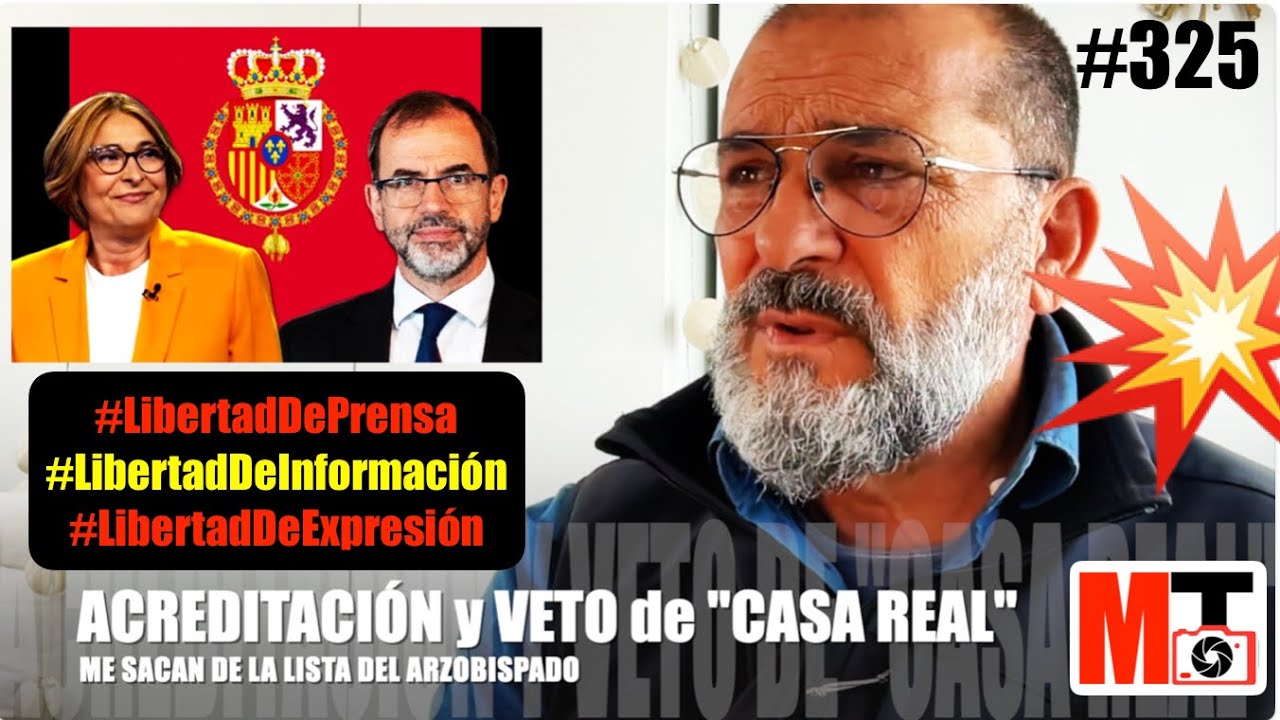 #325 🚨CRONOLOGÍA de ACERDITACION FUNERAL de HUELVA🚨 VETO de LA CASA REAL‼️ #libertaddeprensa 📸 🎥 🎙️