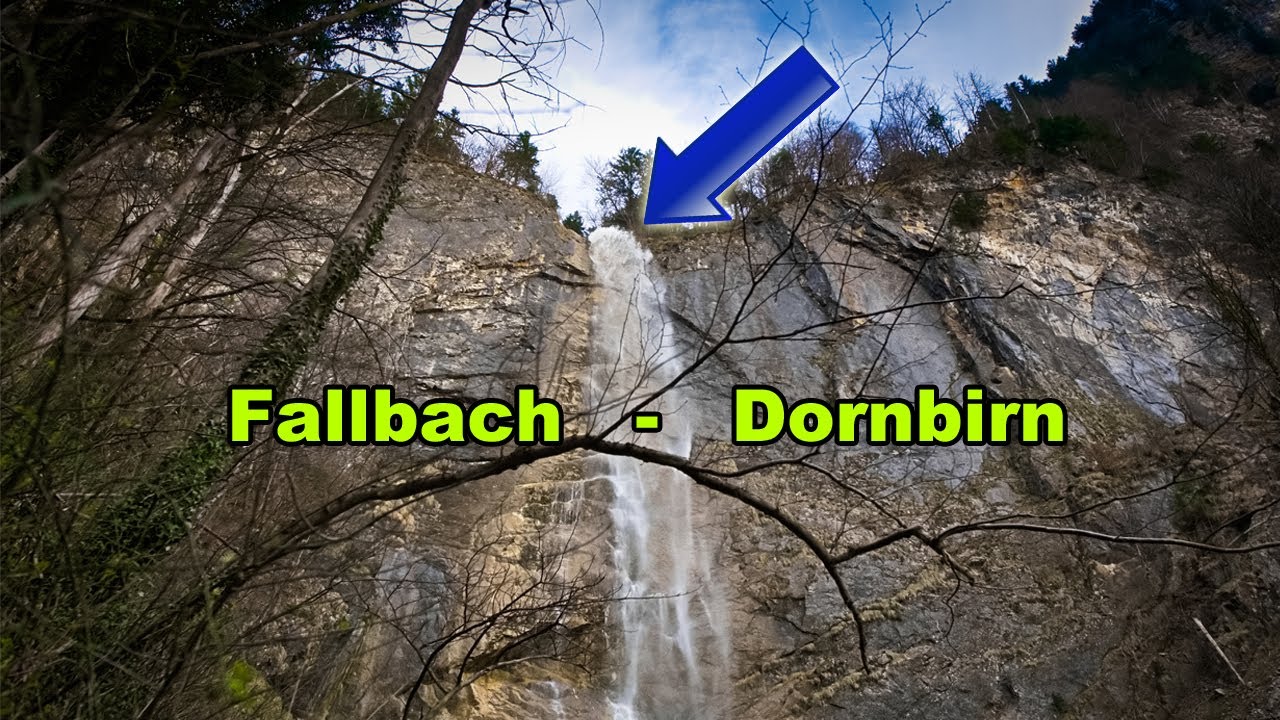 Wasserfall Fallbach in Dornbirn am März 2024 | FACTOREM | Wanderung