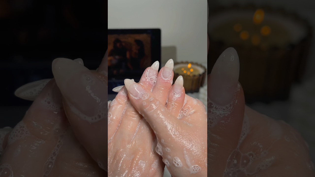ASMR NAIL FALL TUTORIAL 🤎 @loccitaneenprovence #asmr #fall #nails