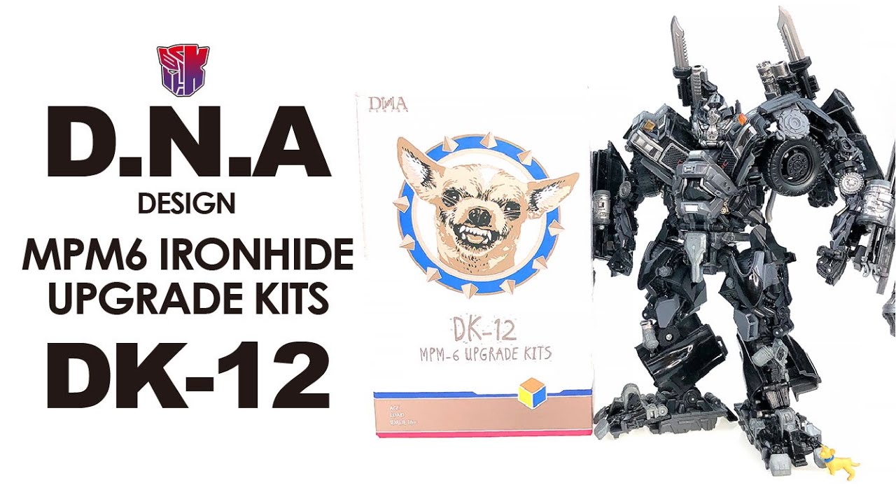 KL變形金剛玩具分享479 DNA Design MPM-6 Upgrade Kits 電影鐵皮升級配件包