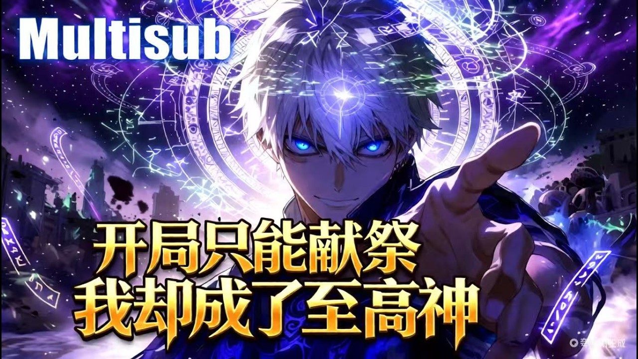MULTISUB💥💥全民成神时代！韩武获生命献祭神技，开局垃圾眷族，凭献祭亿万生灵一路逆袭登顶成神上神！【全民神祇：我献祭亿万生灵成神】 #穿越 #热血 #男频  #漫剧 #一口气看完