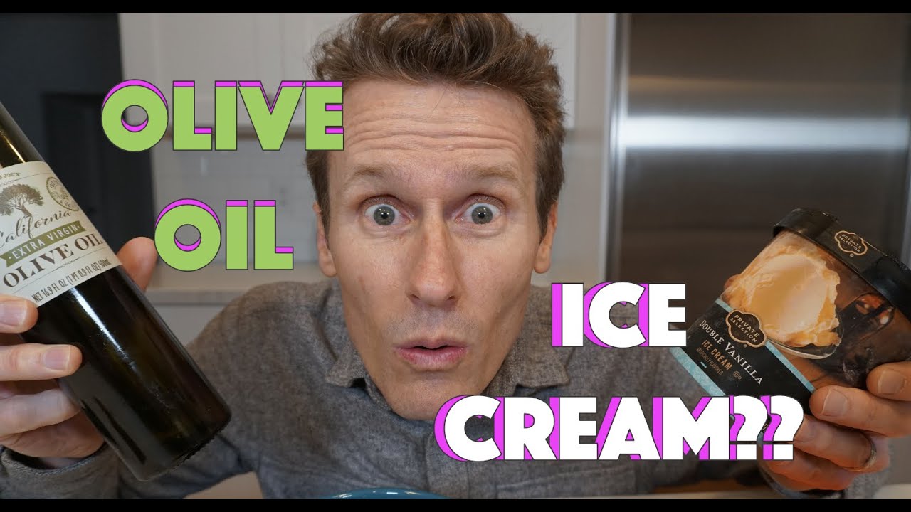 Is OLIVE OIL ICE CREAM any good? 🍦 🤔