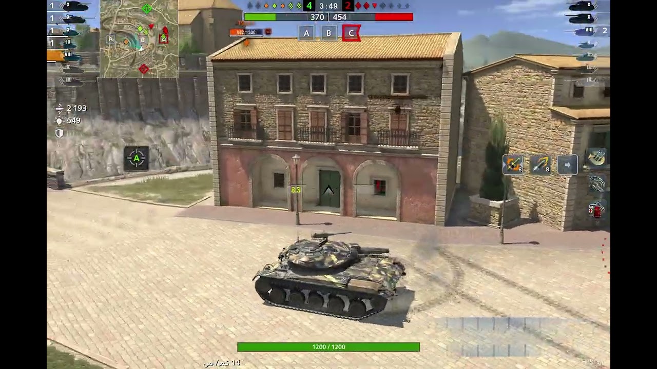 World of tanks blitz T49 Mastery with X_OLD_X 