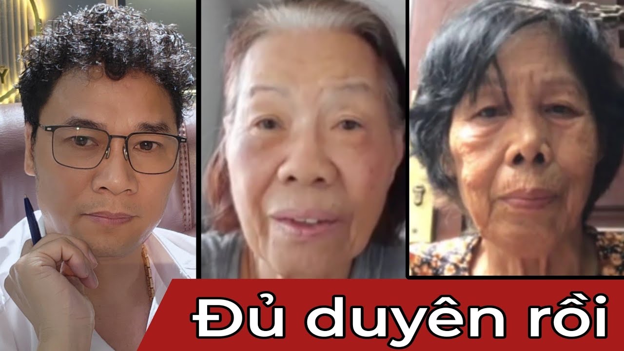 ( 1356 ) Chúc mừng 2 cô. Đủ duyên để còn gặp lại nhau ở Tuổi xế chiều. Kỳ diệu quá.