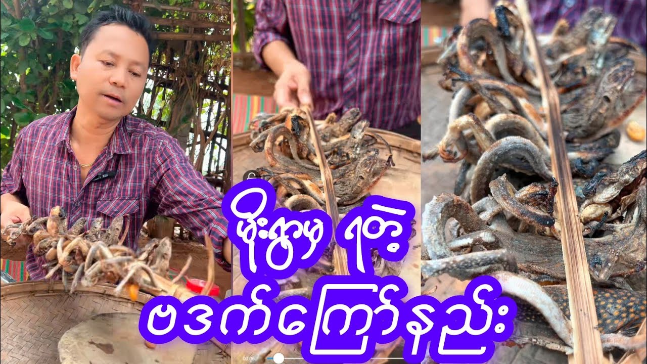မိုးရွာမှသာရတဲ့ဗဒက်ကြော်နည်းအရမ်းစားလို့ကောင်း