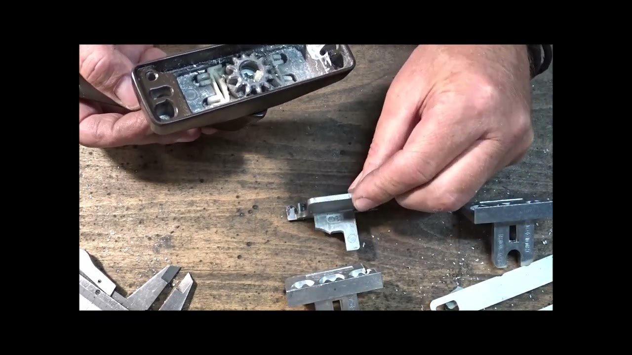 Hueck Fenstergriff Getriebefenstergriff  reparatur Video1285 Schlosserei Oldorf