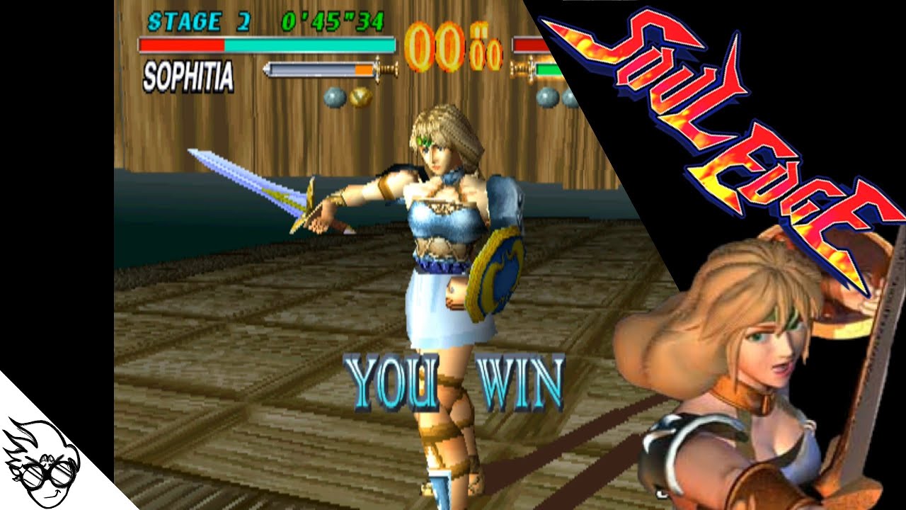 Soul Edge (Arcade 1995) - Sophitia Alexandra - [Playthrough/LongPlay]