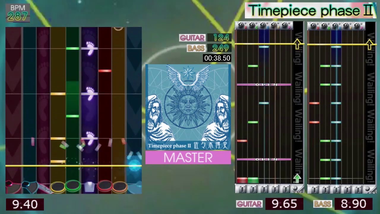 GITADORA / Timepiece Phase II - MASTER (GUITARFREAKS 10thmix & drummania 9thmix)