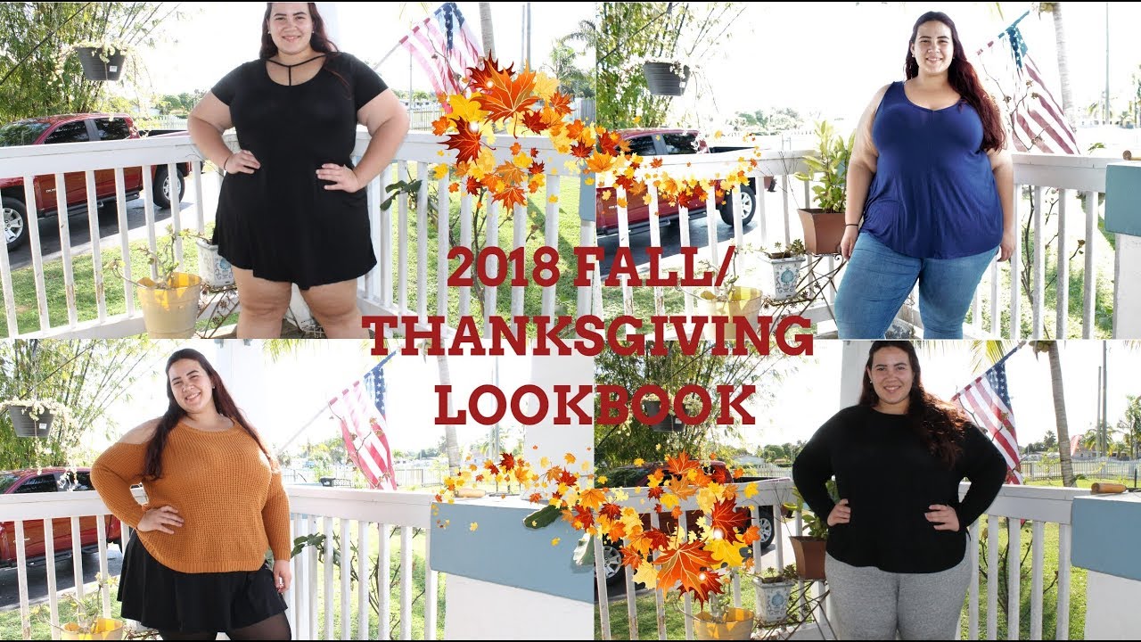 FALL/ THANKSGIVING LOOKBOOK 2018 | PLUS SIZE