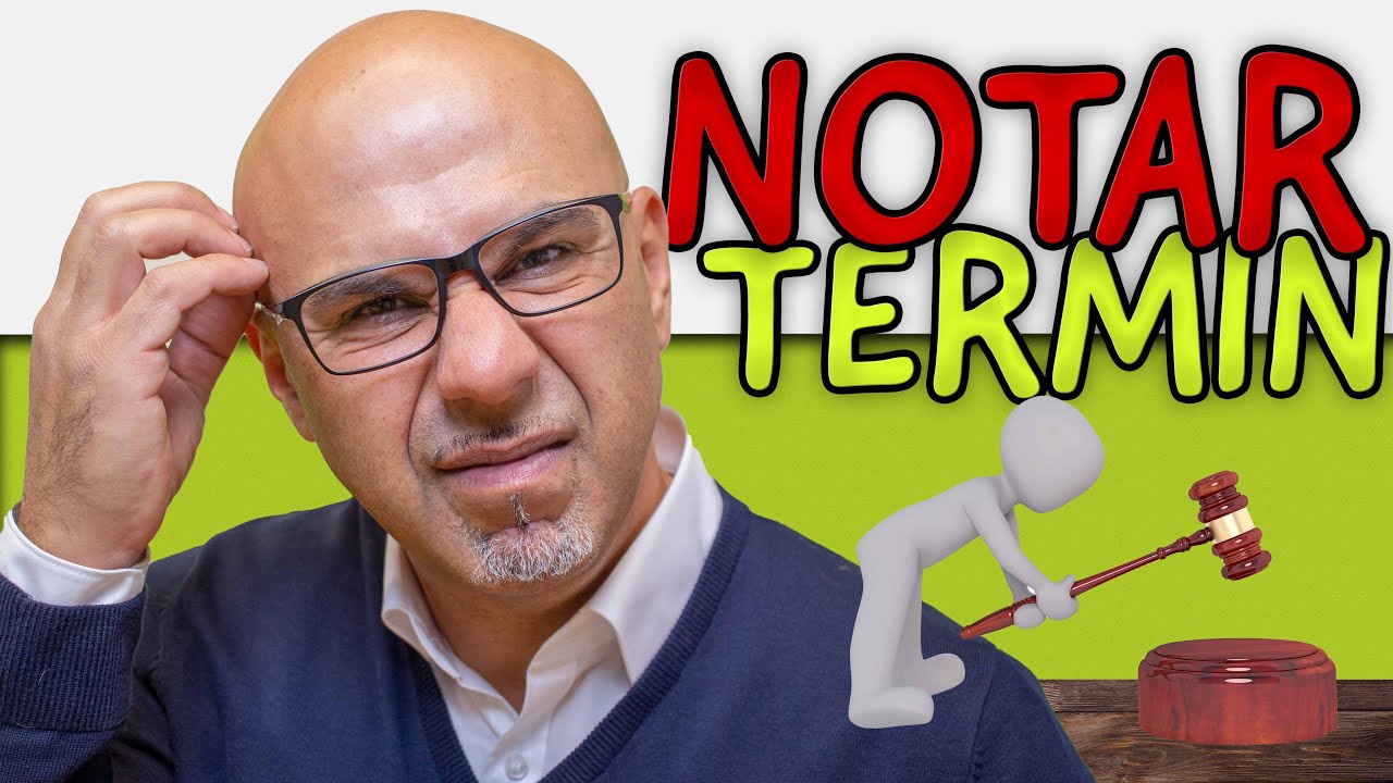 Vorsicht beim Notartermin | So läuft der Notar-Termin (Beurkundung) Immobilie 2020 ab