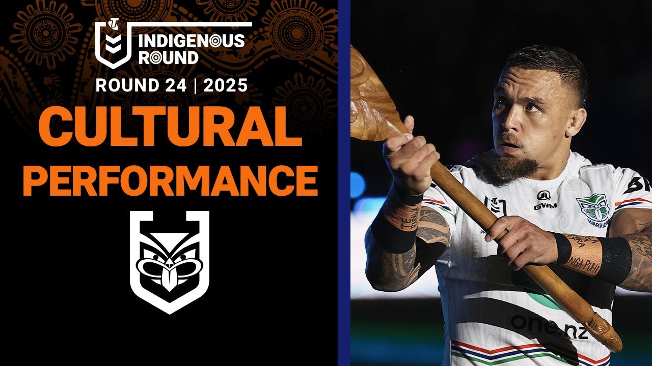NRL Highlights | 2025 NRL | Full Warriors pre game | Indigenous Round | Round 24