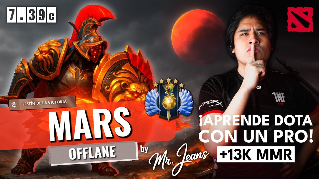 MARS | ME HACEN TRY LANE Y TERMINO CARREANDO LA PARTIDA | ARMANDO LAS MEJORES TEAM FIGHTS ⚔️ #dota2