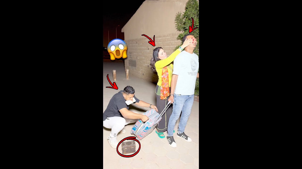 عرف ان صاحبه هو اللي خاد الفلوس بمساعدة مراته..!