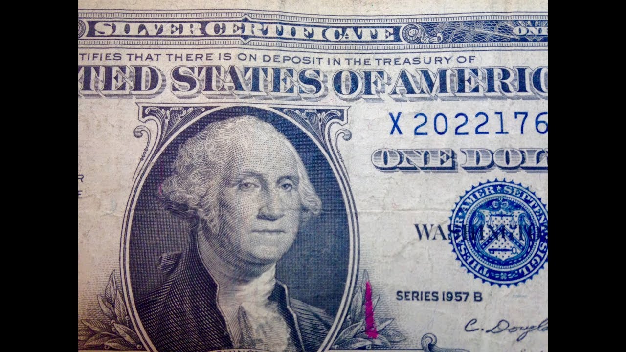 Silver Certificate Dollars: 1935 & 1957