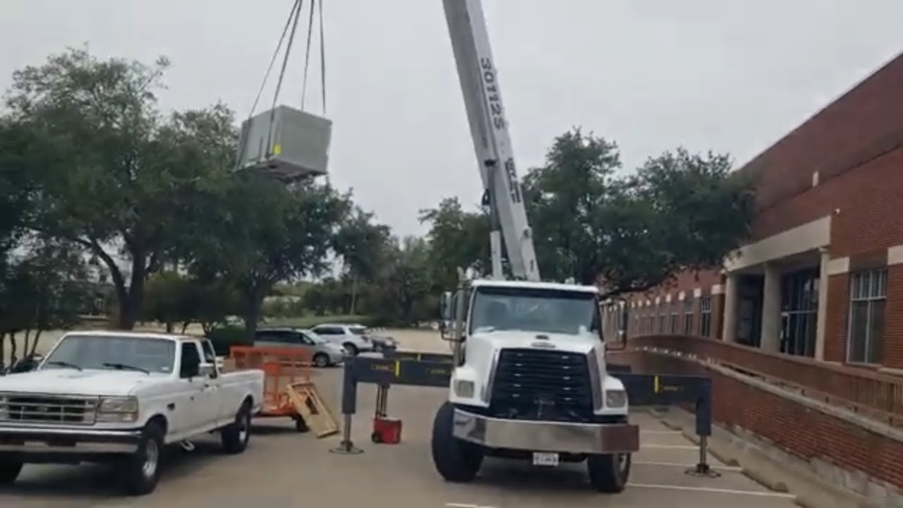 5 Ton Trane Commercial Rooftop Unit Replacement Install Runtru by Trane