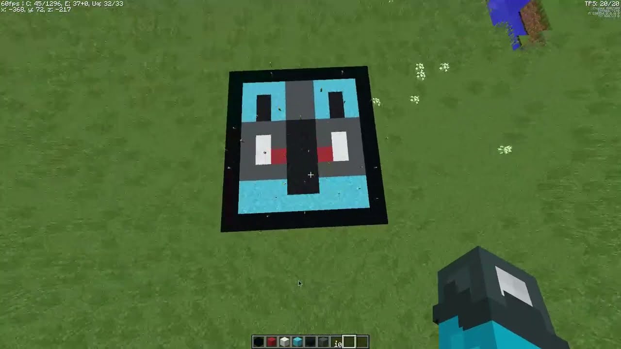 Lucario in Minecraft