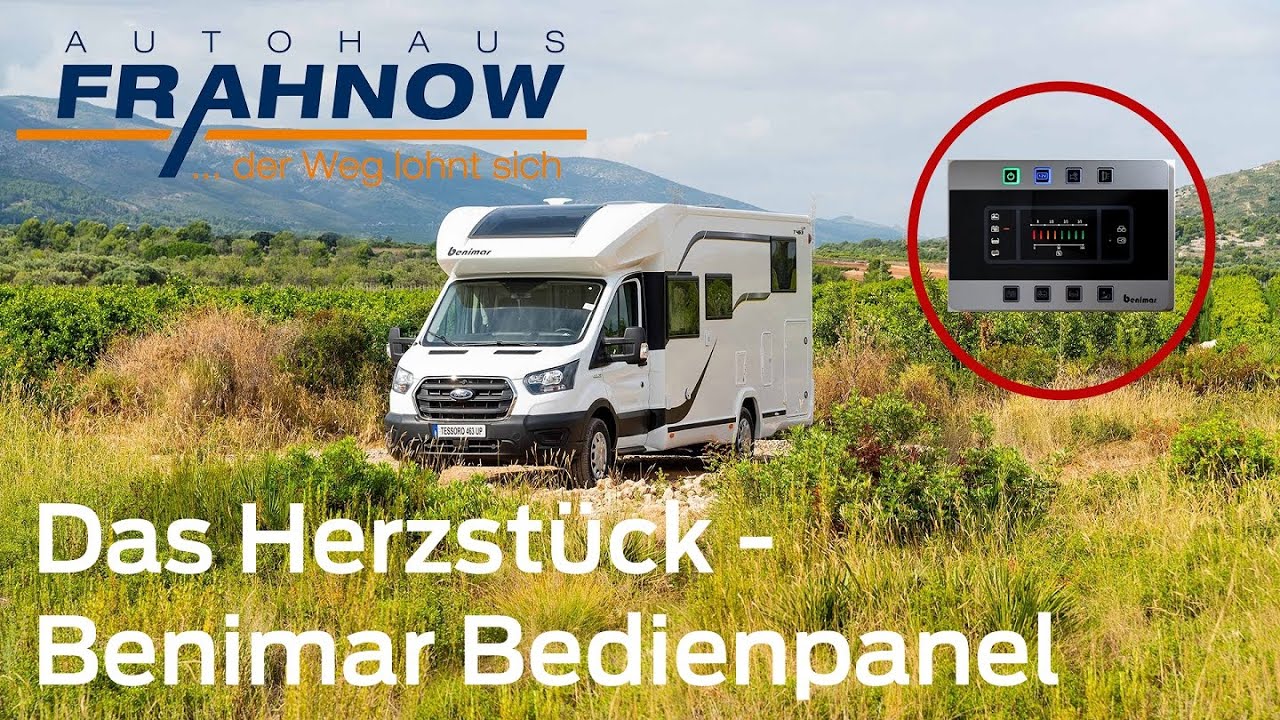 Das Herzst&uuml;ck - Benimar Bedienpanel einfach erkl&auml;rt