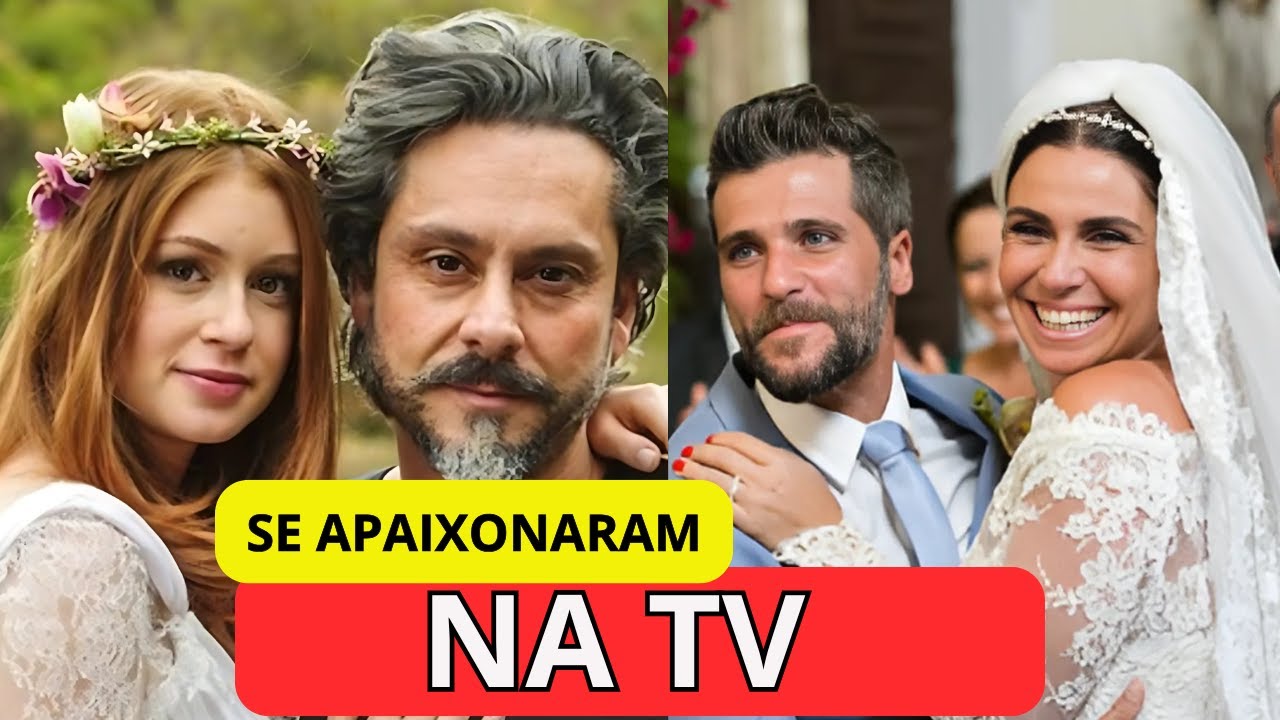 14 CELEBRIDADES QUE SE APAIXONARAM POR PARCEIRAS DE NOVELAS E FILMES!