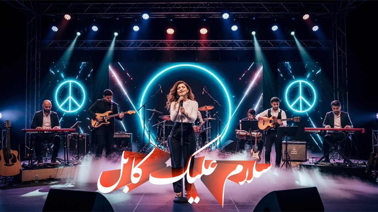 سلام علیک کابل - آهنگ فرهاد دریا (نسخه جدید AI) | پیام صلح جهانی - Farhad Darya Salam Alaik Kabul