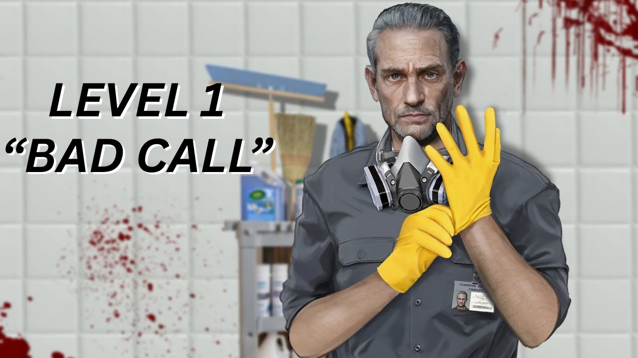 Crime Scene Cleaner – Level 1 “Bad Call” | Full Walkthrough & Secrets