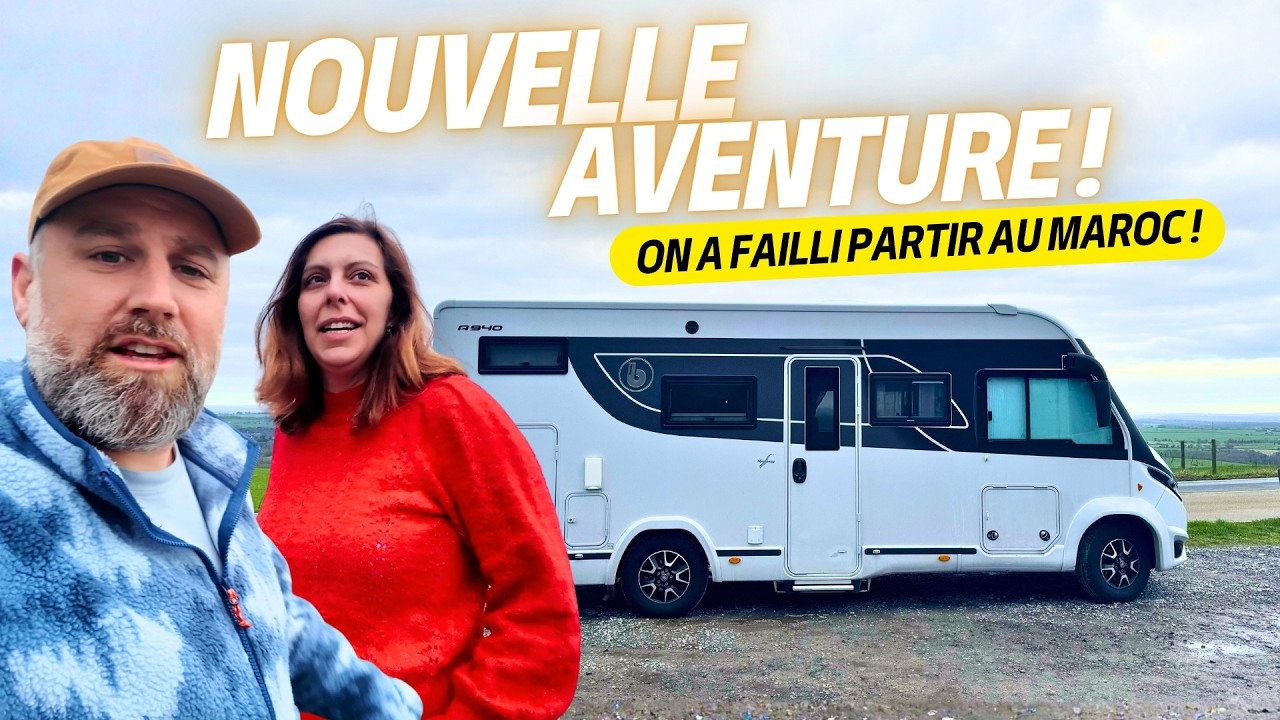 ROADTRIP en CAMPING-CAR : On change nos plans au dernier moment ! (Nouvelle destination inattendue)