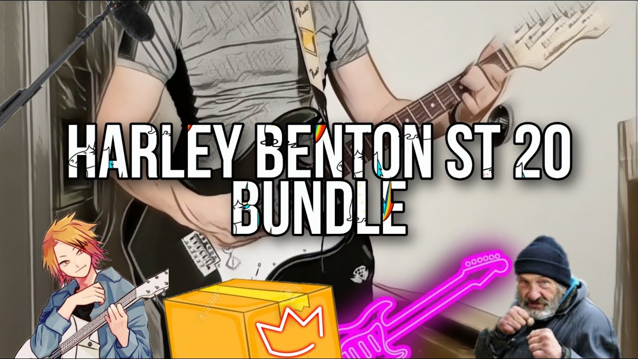 Harley Benton ST 20 и комбик HB 10G