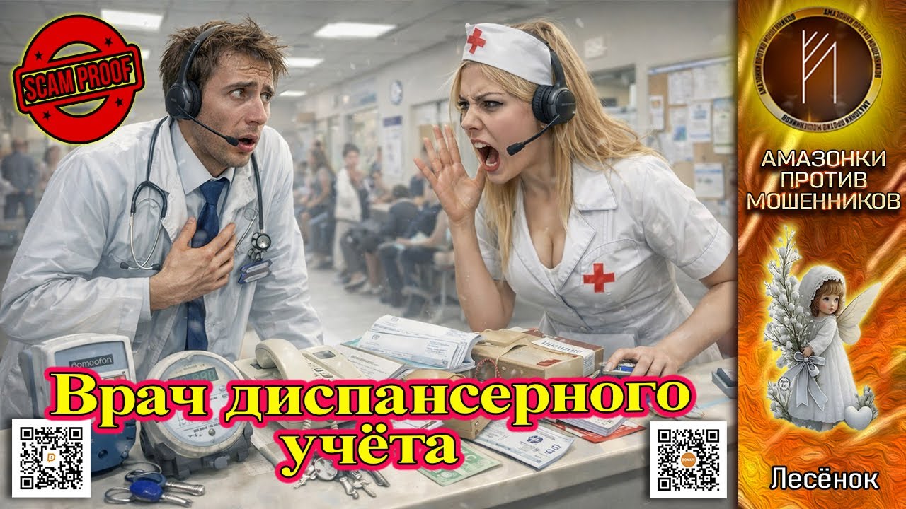 ЛЕСЁНОК / НЕ СТРЕССОУСТОЙЧИВЫЕ МОШЕННИКИ  ЗВОНЯТ ПО ТЕЛЕФОНУ